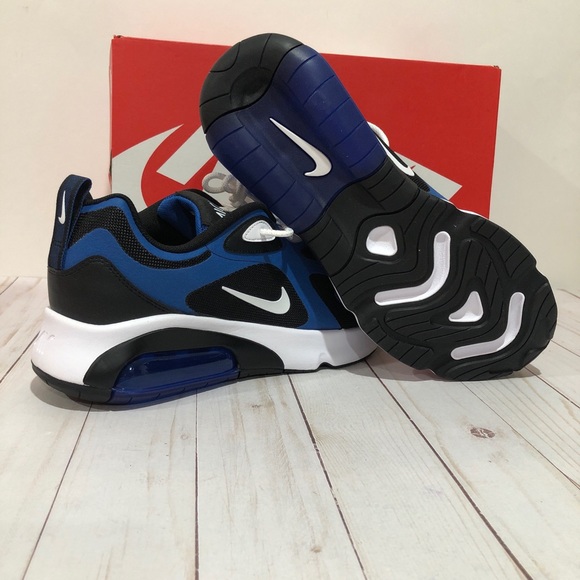 New Men's Nike Air Max 200 Causal Shoes TEAM ROYAL - Picture 5 of 8